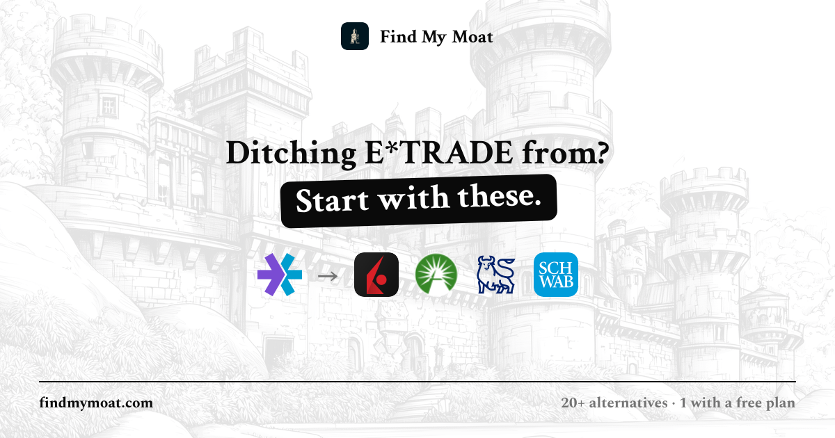 Alternatives to E*TRADE from Morgan Stanley (2026) | Find My Moat