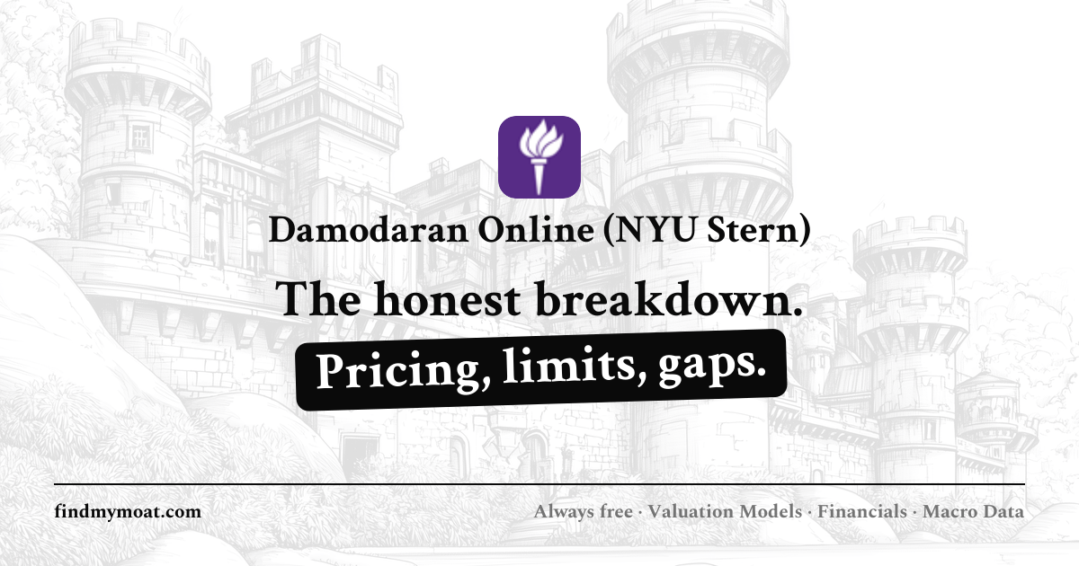 Damodaran Online (NYU Stern) Review, Pricing, and Features (2026 ...