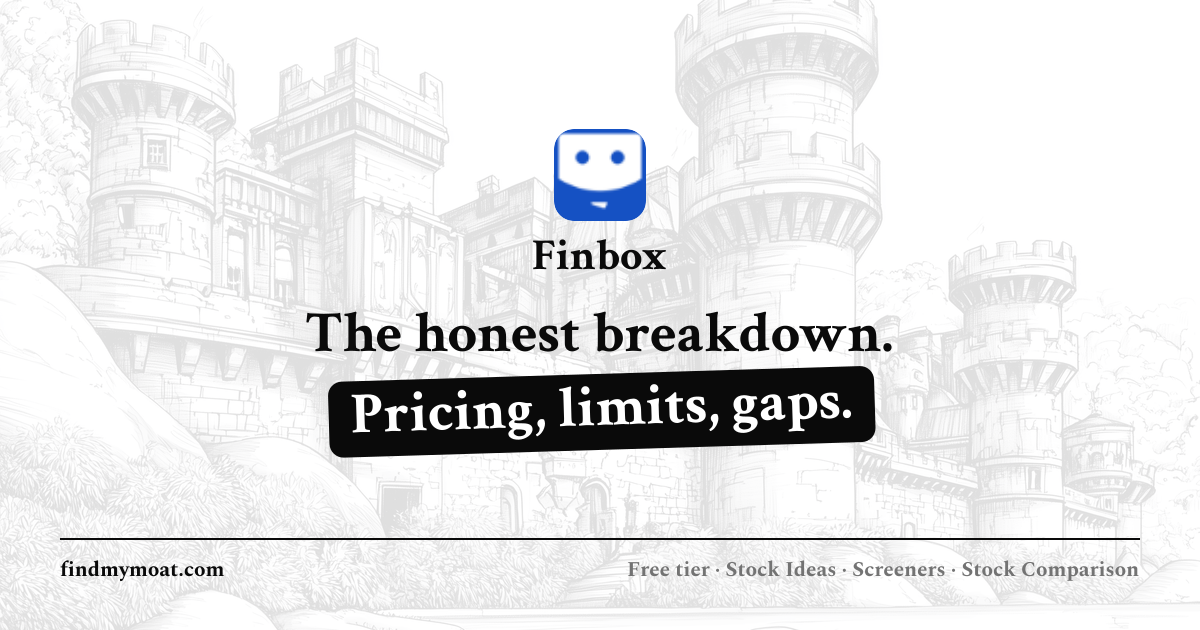 Finbox Review, Pricing, and Features (2026) | Find My Moat