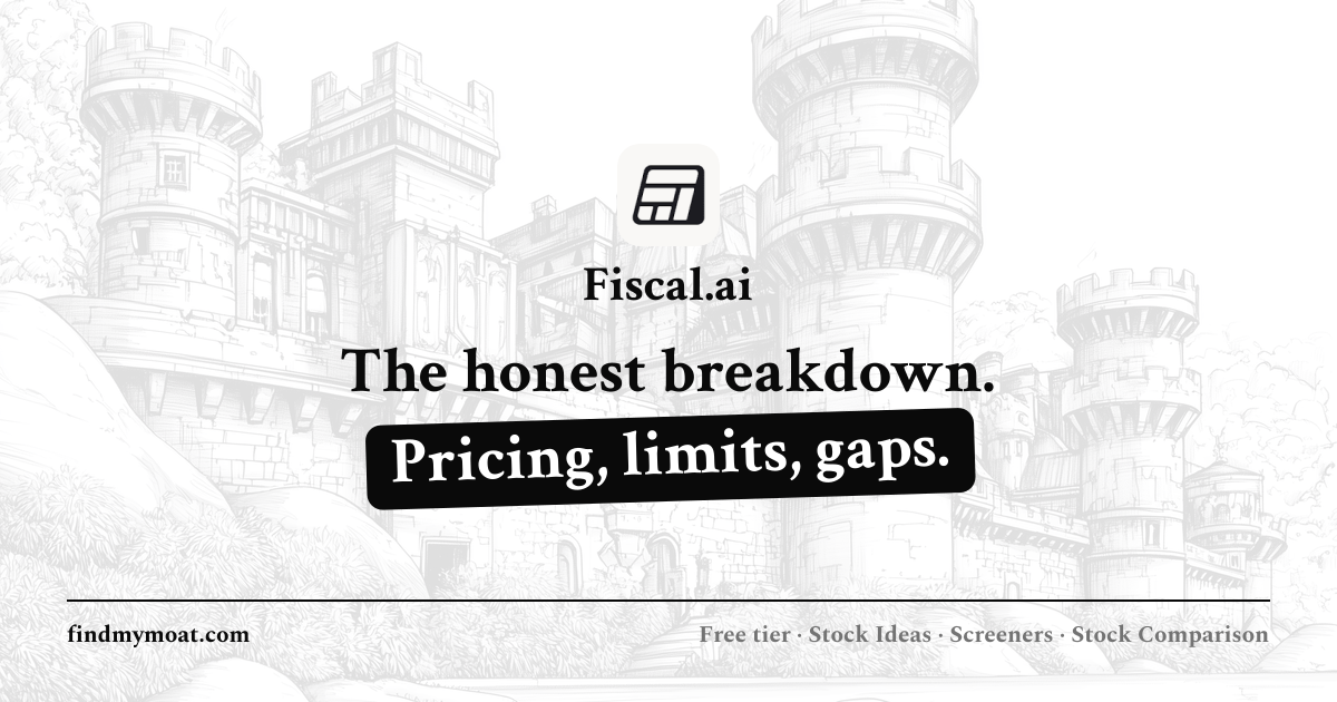 Fiscal.ai Review, Pricing, and Features (2026) | Find My Moat