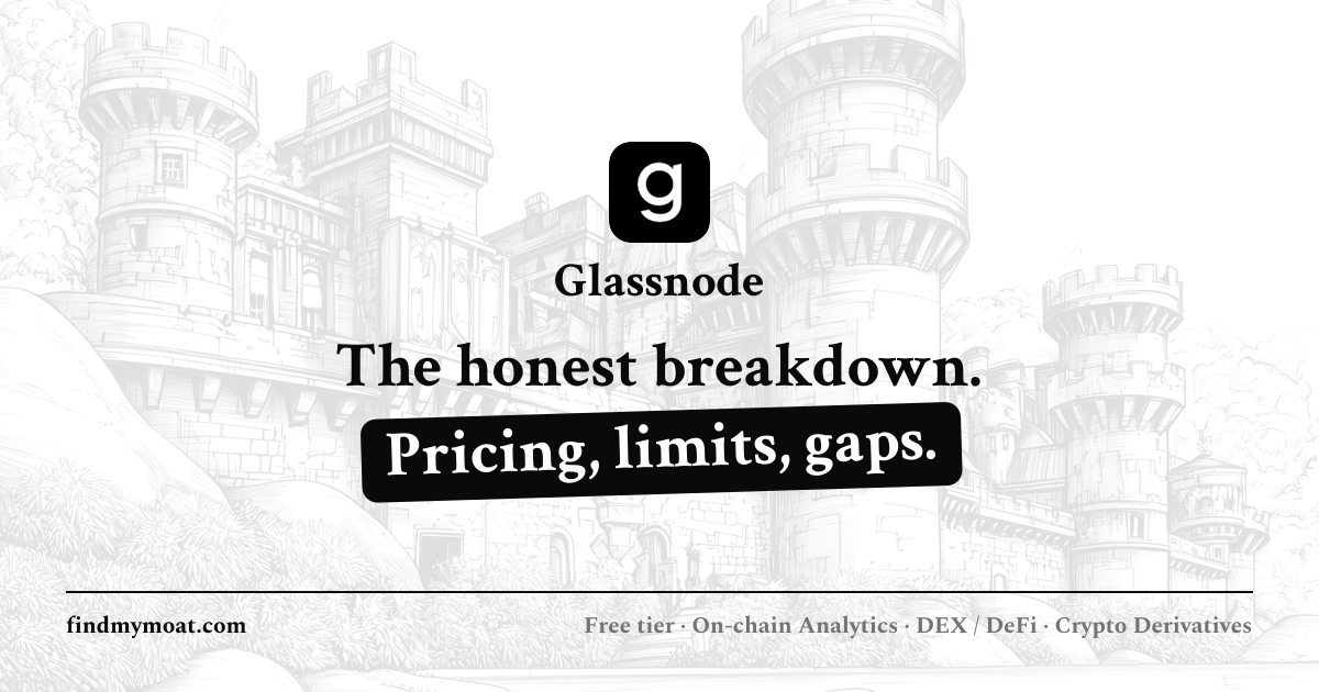 Glassnode Review, Pricing, and Features (2026) | Find My Moat