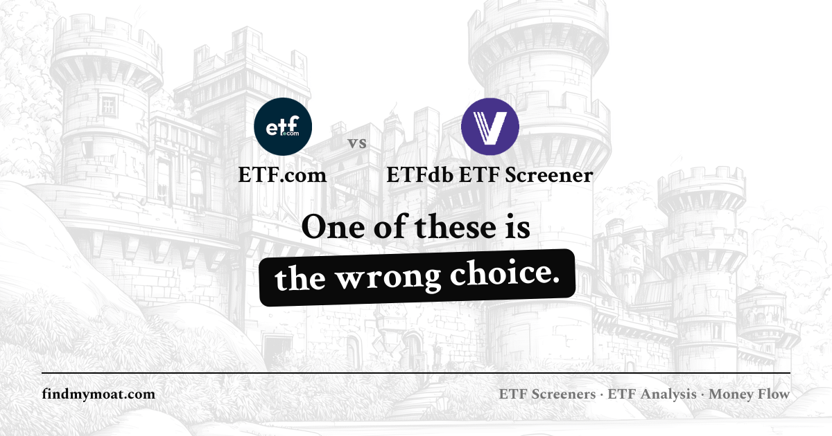 ETF.com vs ETFdb ETF Screener: Which Is Better? | Find My Moat