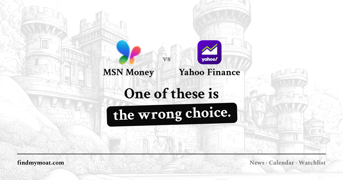 MSN Money vs Yahoo Finance: Which Is Better? | Find My Moat