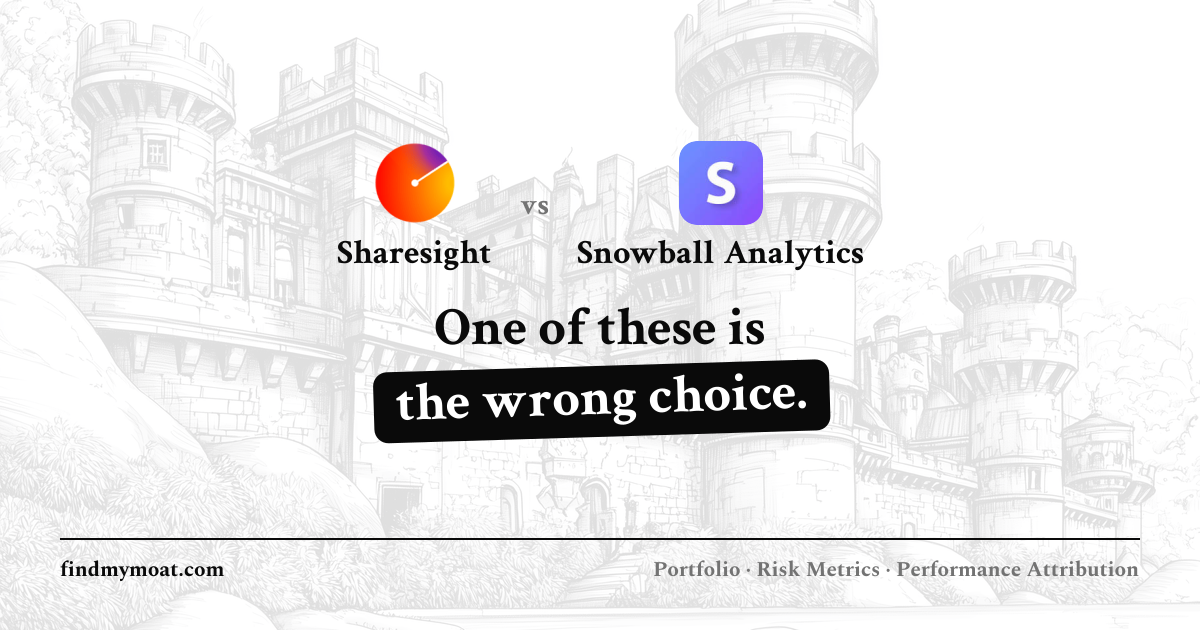 Sharesight vs Snowball Analytics: Which Is Better? | Find My Moat